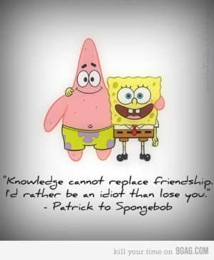 God, I love spongebob. I fully admit to being a college student who ...
