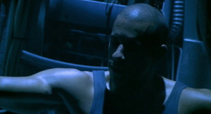 Vin Diesel as Richard B. Riddick in Pitch Black (2000)
