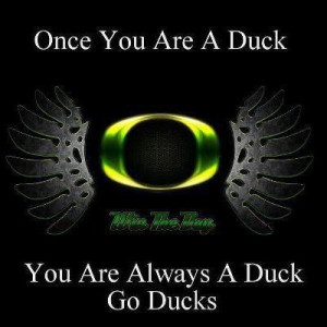 Once A Duck #GoDucks #WTD
