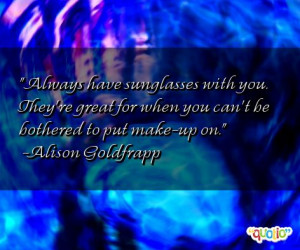 Sunglasses with Quotes