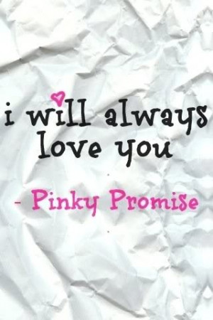 Pinky promise Image
