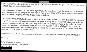 High School Band Quotes I am not sure if this is the