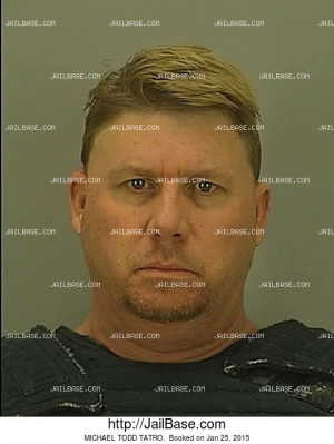 Michael Todd Tatro mugshot picture