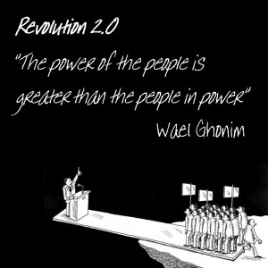 ... The power of the people is greater than the people in power
