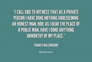 Quotes by Francis Walsingham