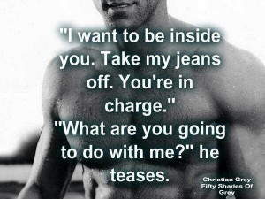 Christian Grey quote