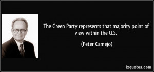 Peter Camejo Quote