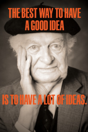 Linus Pauling, American chemist, biochemist, peace activist, author ...