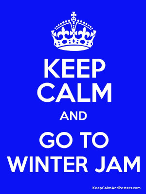 WINTER JAM!!!!! :D I went to winter jam with my c-group. It was an ...