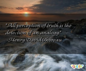 Analogy Quotes Follow Order...