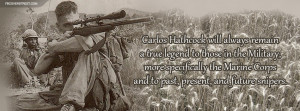 Carlos Hathcock Tribute Facebook Cover