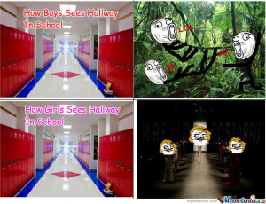 School Hallways Funny Pictures Quotes Jokes Post Tumblr Picture