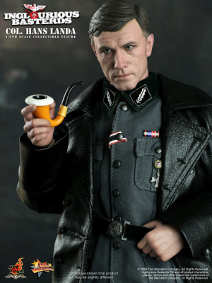 Hot Toys 1/6 Scale Inglourious Bastards Col. Hans Landa Figure
