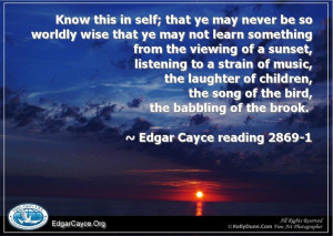 Inspirational Edgar Cayce quotes are available on prints by fine art ...