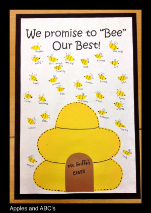 BEE-havior Contract with bee fingerprints!