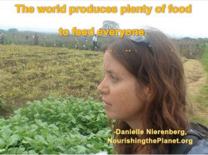 Agriculture is the solution! Quote 1!