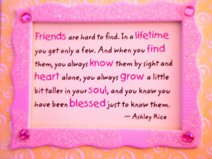 When i think of the words-BestFriend and Soul Sister, the first word ...