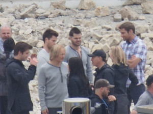 PHOTOS: Cast & Extras Spotted on the ‘Mockingjay’ Set in Berlin