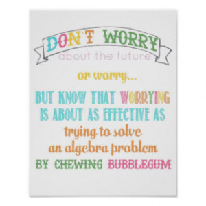 don't worry poster - from 