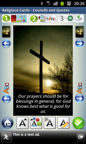 Religious Post Cards & Quotes - screenshot