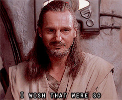 ... jedi weren t immortal qui gon had told him that then died to prove