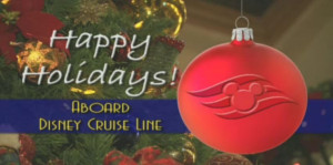 christmas disney cruise