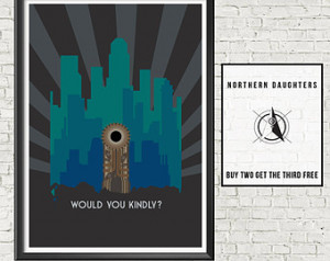 Bioshock Would you Kindly - print - poster ...