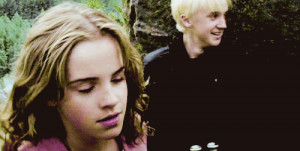 Discusión de pareja fanon: Draco Malfoy y Hermione Granger