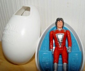 Mork action figure with Egg Ship