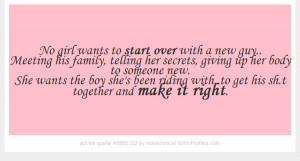 ... get his sh.t together and make it right. - Witty Profiles Quote
