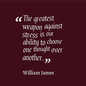 The Greatest Weapon Against Stress