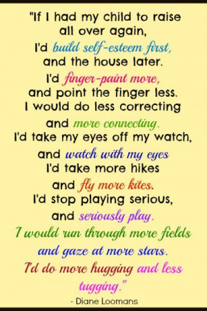 Great quote about embracing the time we have with our children before ...