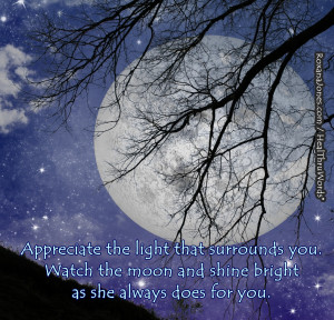 Moonlight by Roxana Jones #quote #inspirationalpicture