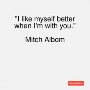Mitch Albom Quotes When All