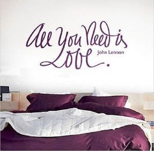ALL-YOU-NEED-IS-LOVE-JOHN-LENNON-QUOTE-WALL-DECAL-STICKER-GRAPHIC-HOME ...