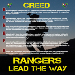 army rangers creed poster $ 19 99 $ 64 99 army rangers creed