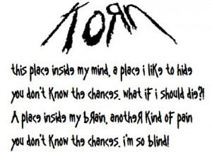 : Lyrics Quotes, Korn Quotes N Shit, Korn Stuff, Korn Lyrics, Songs ...