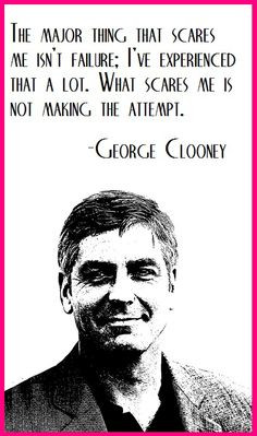 George Clooney quote More