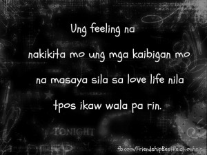 may show original images and post about Feeling Mayaman Tagalog Quotes ...