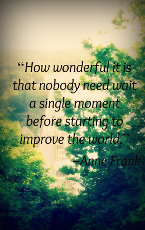 We Can Change the World by Giving Voice to the Voiceless