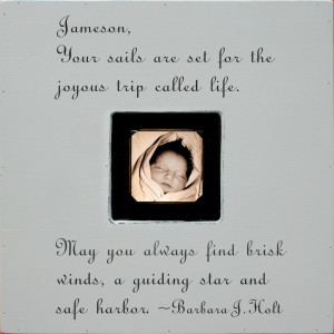 ... Kids Decor > Kids Picture Frames > Custom Quote Square Picture Frame