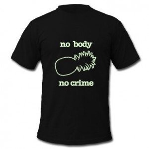 KCCO - NO BODY NO CRIME PSYCH T-Shirt | Spreadshirt | ID: 11004862