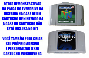 Produto: FlashCard Nintendo 64 n64 Everdrive 64 (Pronta Entrega)