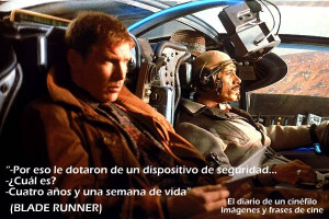... de cine: Blade Runner (Pictures and quotes from movies: Blade Runner