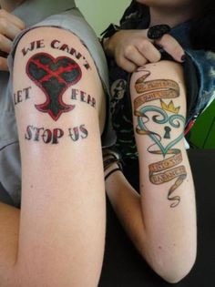 Kingdom Hearts tattoos. Some of the very few tattoos I actually ...