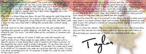 Taylor Swift Speak Now Quote Speak now prologue by