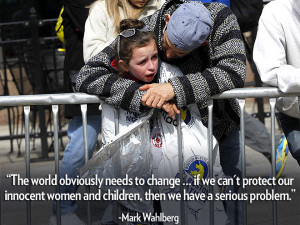 Photo Special Boston Marathon Bombing: Celebrities' Inspiring Quotes