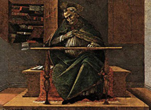 St. Augustine in His Study” by Sandro