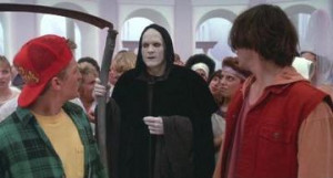 In Bill & Ted's Bogus Journey, what song do Bill and Ted quote to get ...
