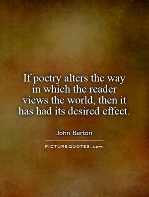 Poetry Quotes John Barton Quotes